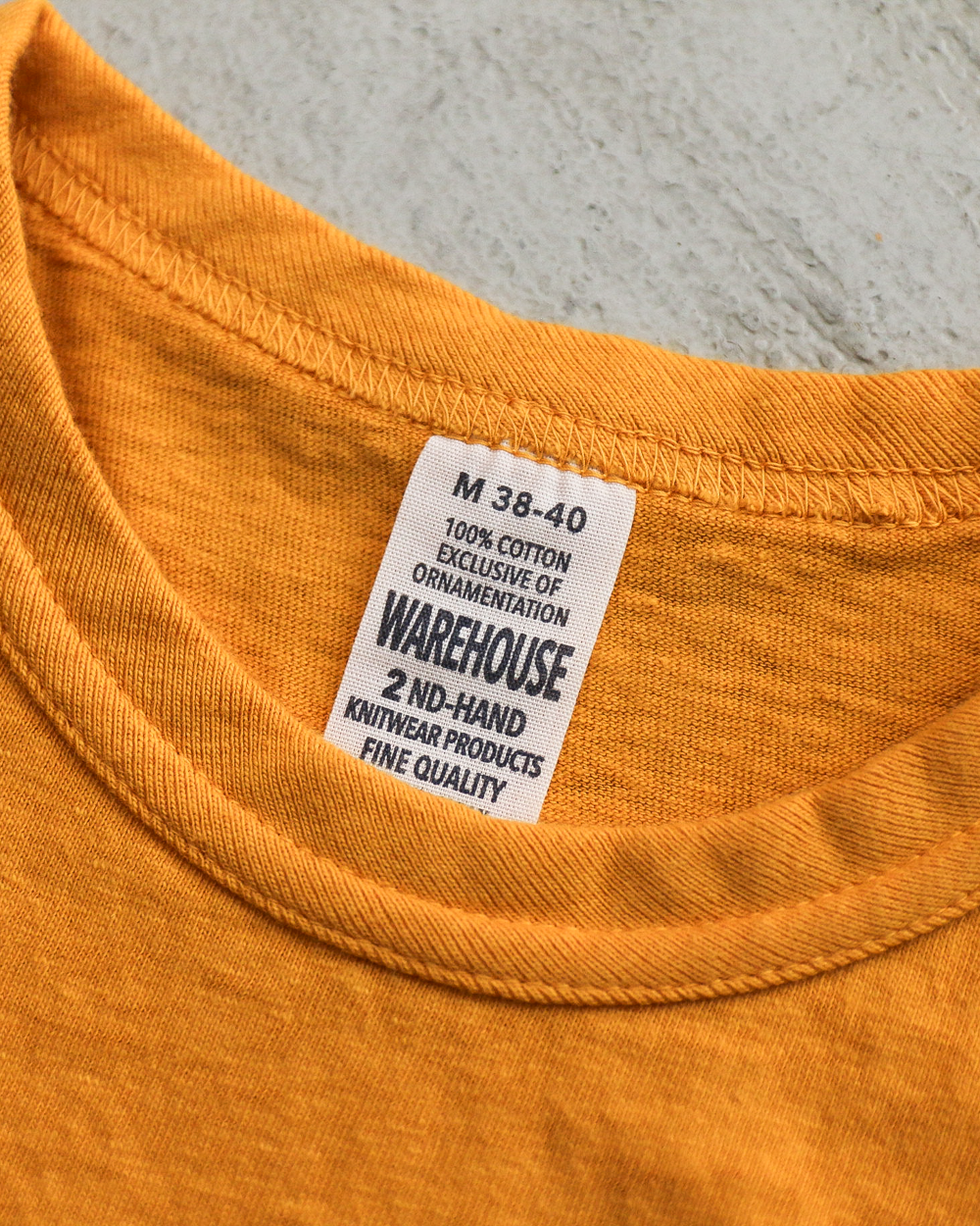 WAREHOUSE ウエアハウス Lot 4064 SUNDEVILS Yellow