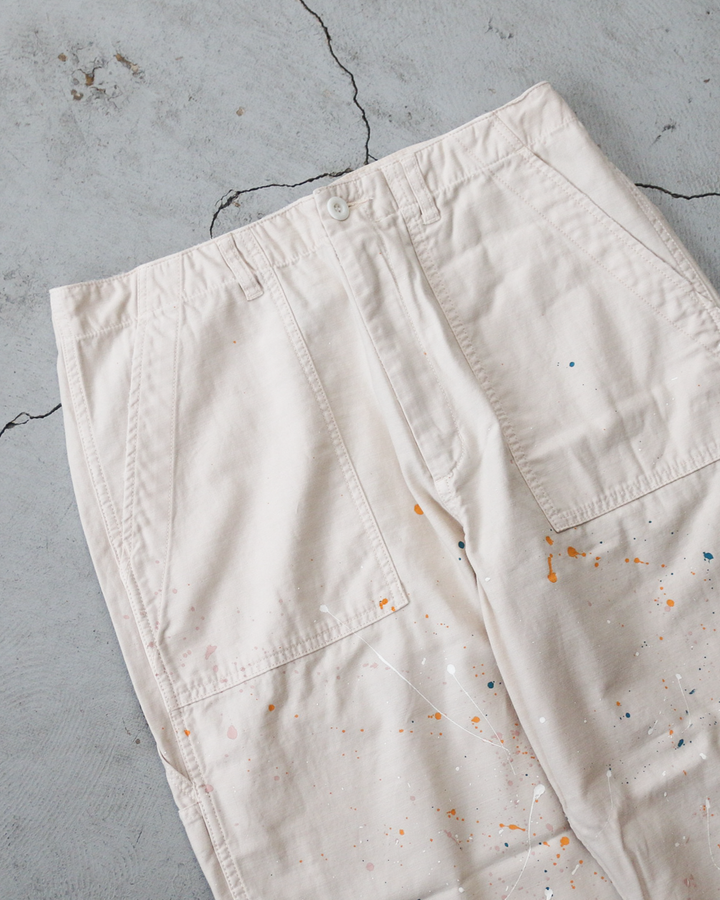 melple メイプル Carpenter Pants（Painted）Natural
