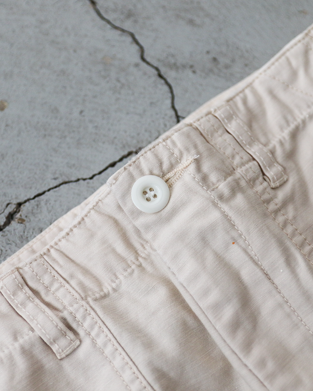 melple メイプル Carpenter Pants（Painted）Natural