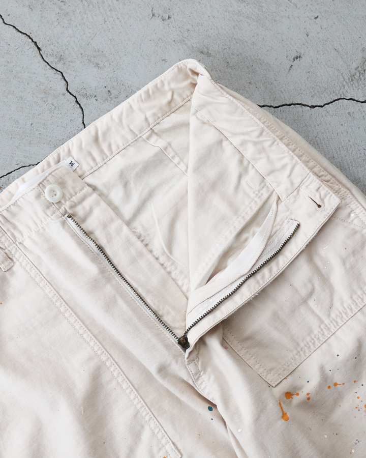 melple メイプル Carpenter Pants（Painted）Natural