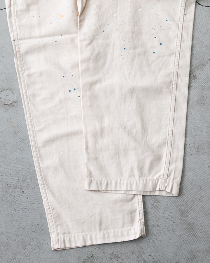 melple メイプル Carpenter Pants（Painted）Natural