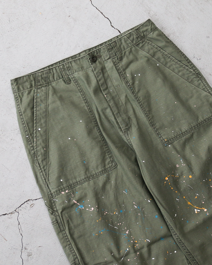 melple メイプル Carpenter Pants（Painted）Olive