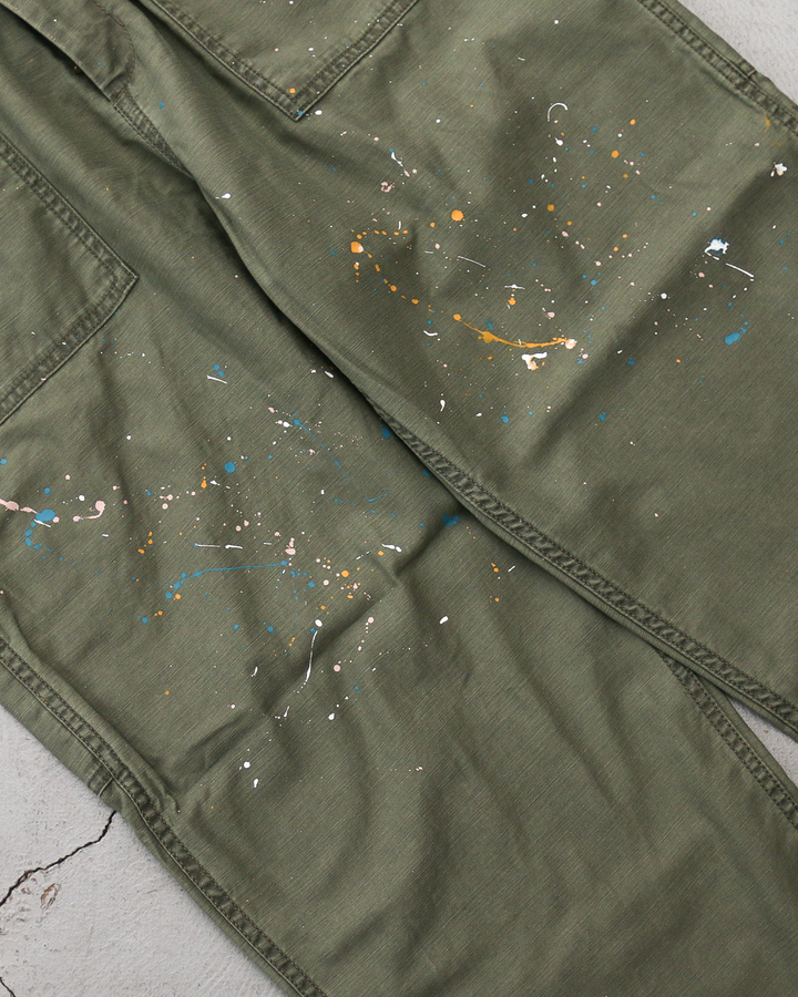 melple メイプル Carpenter Pants（Painted）Olive