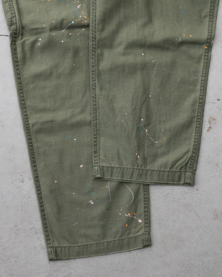 melple メイプル Carpenter Pants（Painted）Olive