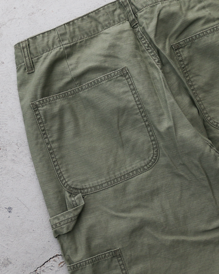 melple メイプル Carpenter Pants（Painted）Olive