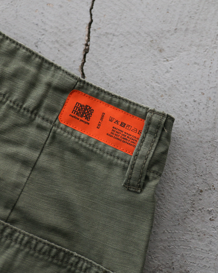 melple メイプル Carpenter Pants（Painted）Olive