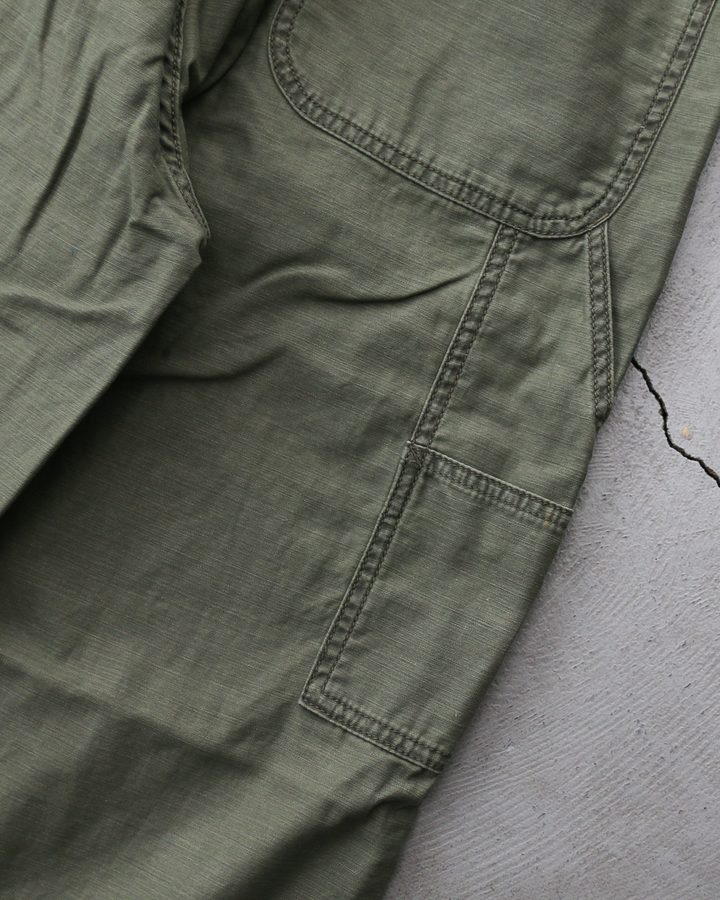 melple メイプル Carpenter Pants（Painted）Olive