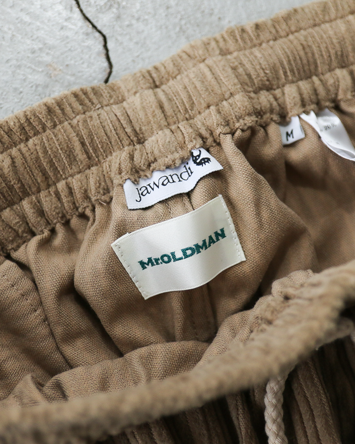 Mr.OLDMAN × JAWANDI ジャワンディ Cactus Embroidery Corduroy Santai Pants
