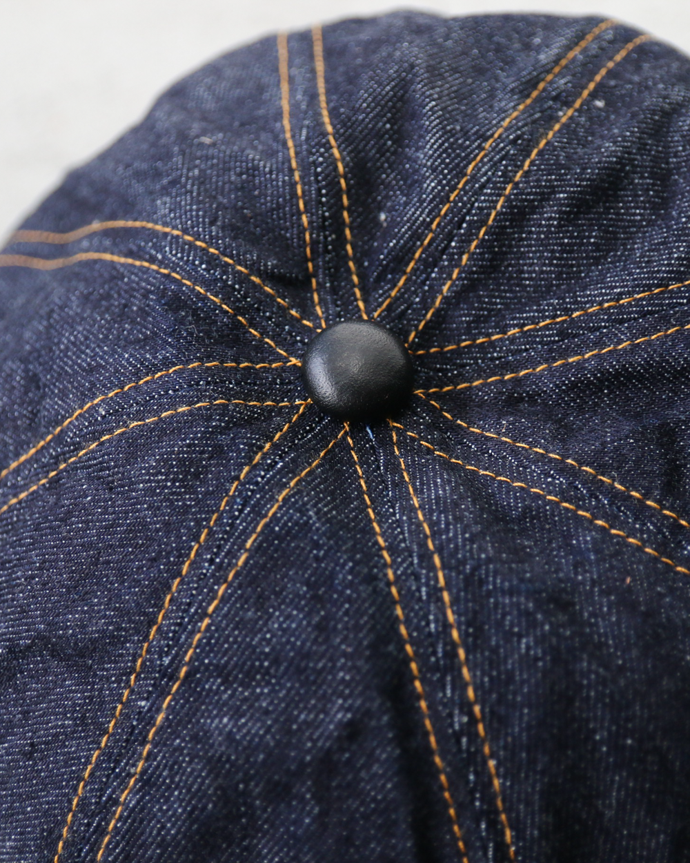 HIGHER ハイヤー HT25020CQ Denim × Leather Brim Casquette