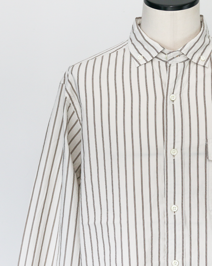 JAMES &amp; CO. STANDARD SHIRT Pujol Relax -Stripe- OFF