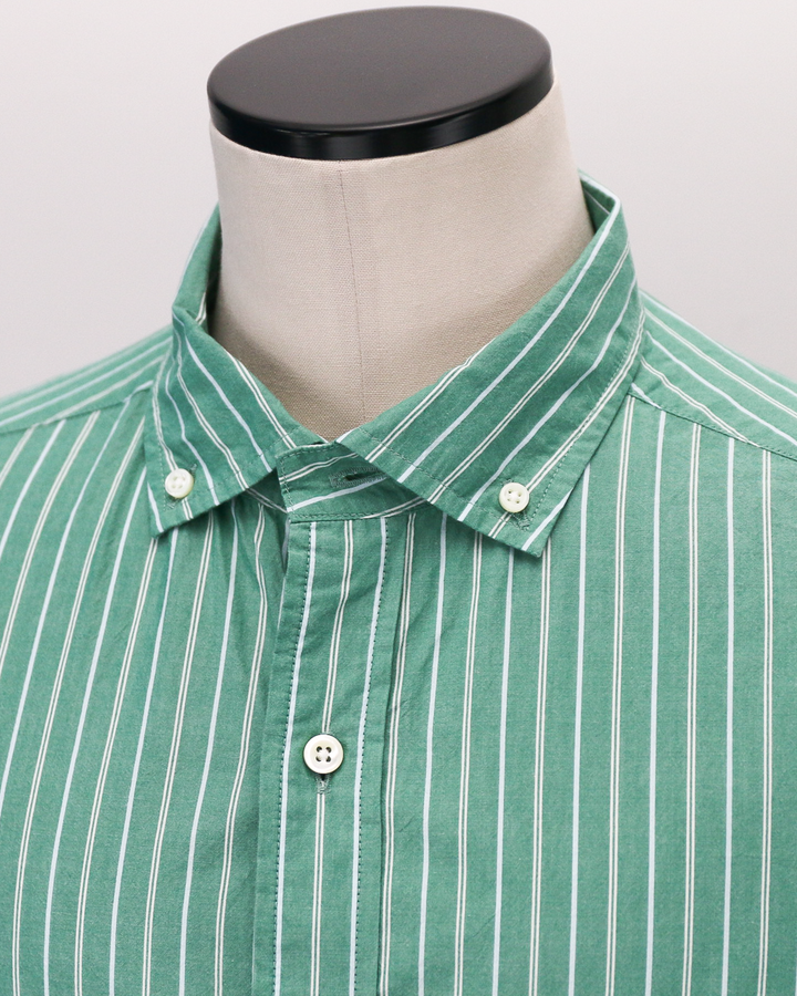 JAMES &amp; CO. STANDARD SHIRT Pujol Relax -Stripe- GRN