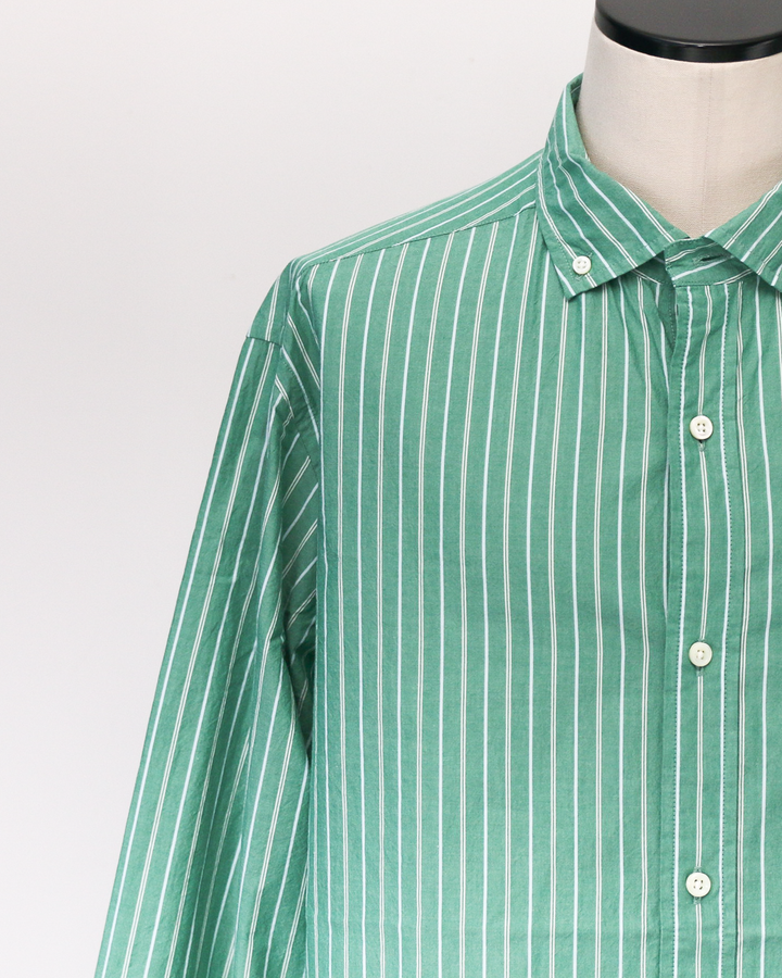 JAMES &amp; CO. STANDARD SHIRT Pujol Relax -Stripe- GRN