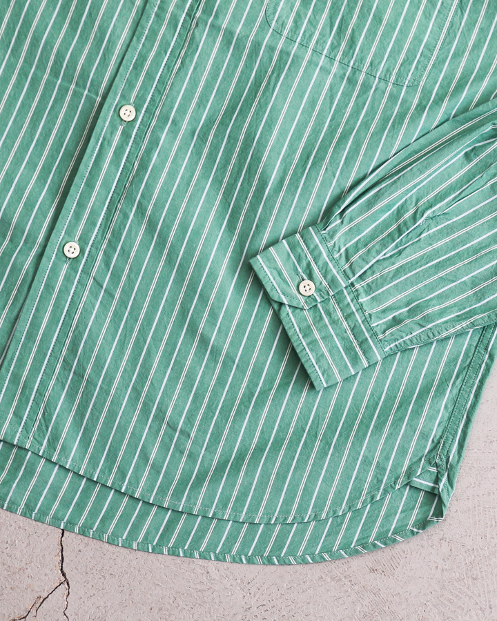 JAMES &amp; CO. STANDARD SHIRT Pujol Relax -Stripe- GRN