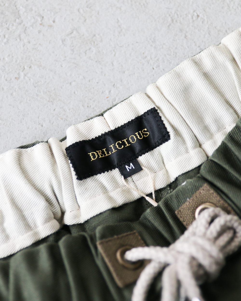 DELICIOUS デリシャス Military Easy Pants - KHK