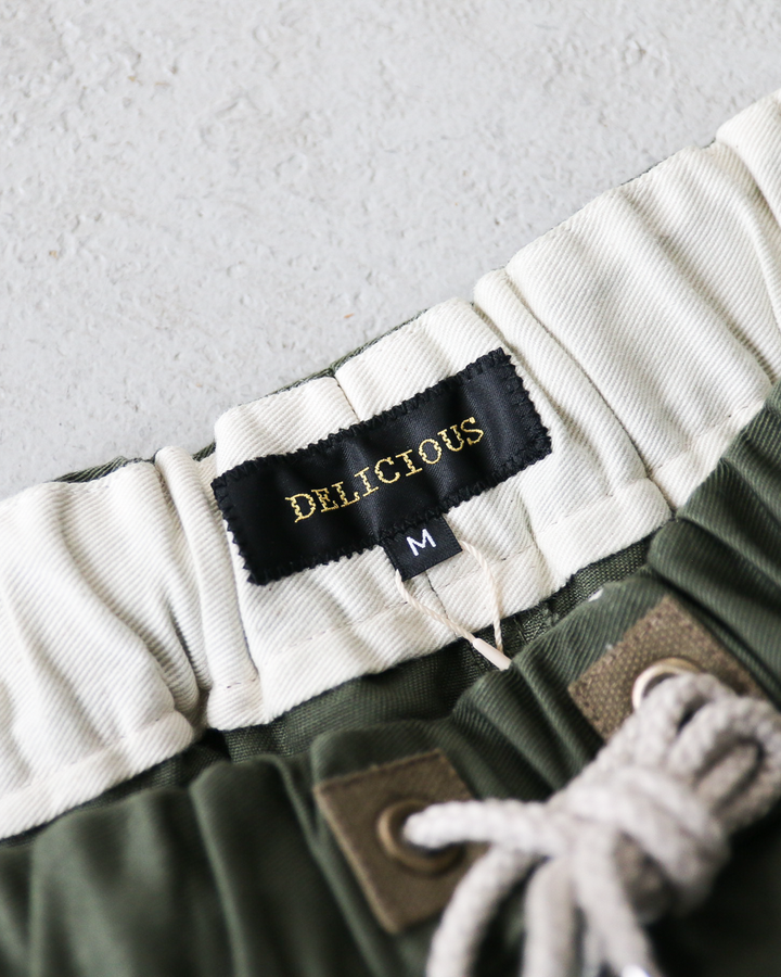 DELICIOUS デリシャス Military Easy Pants - KHK