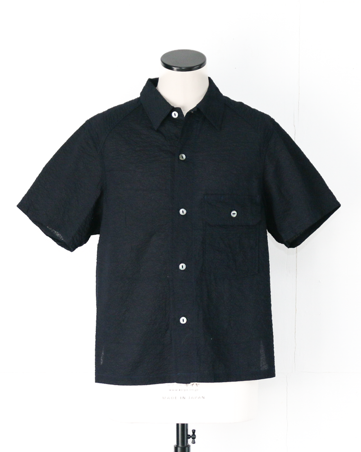 CORONA CS011S-26-03: Cotton Lawn Ripple / Navy