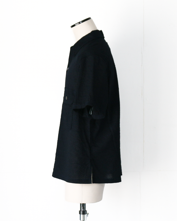 CORONA CS011S-26-03: Cotton Lawn Ripple / Navy