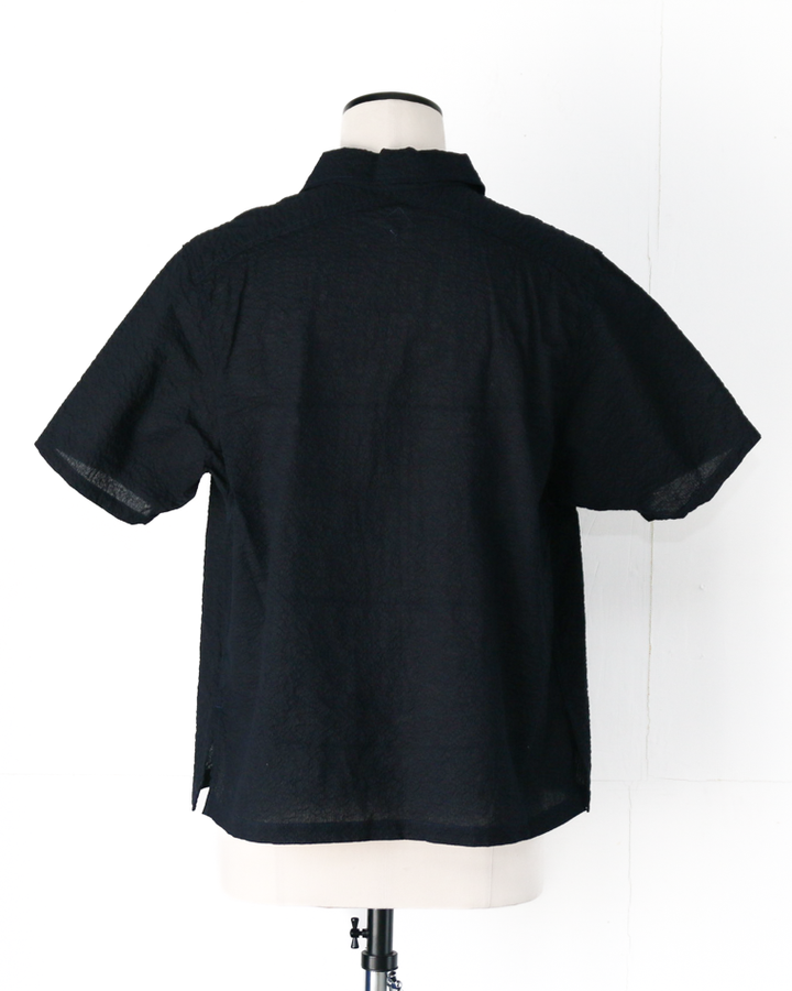 CORONA CS011S-26-03: Cotton Lawn Ripple / Navy