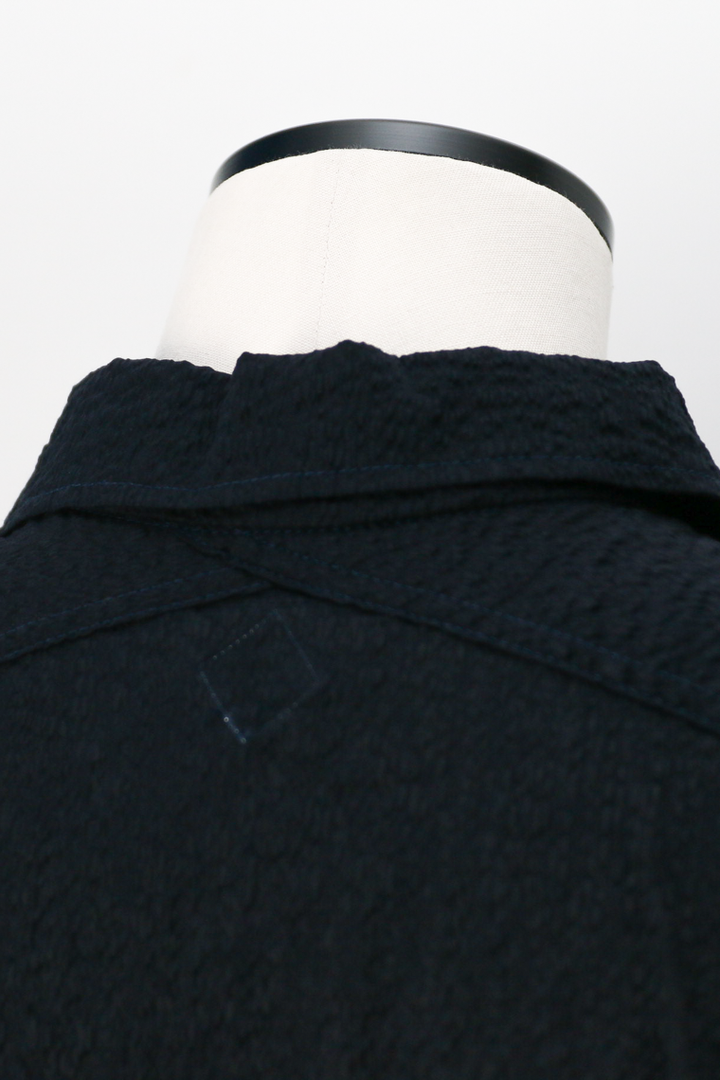 CORONA CS011S-26-03: Cotton Lawn Ripple / Navy