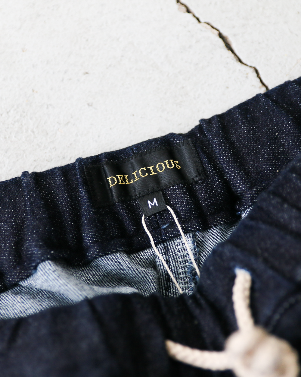 DELICIOUS デリシャス DENIM Easy Pants - NVY