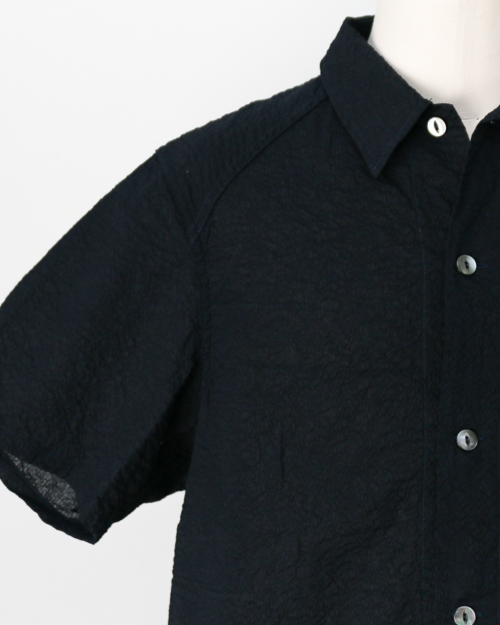 CORONA CS011S-26-03: Cotton Lawn Ripple / Navy