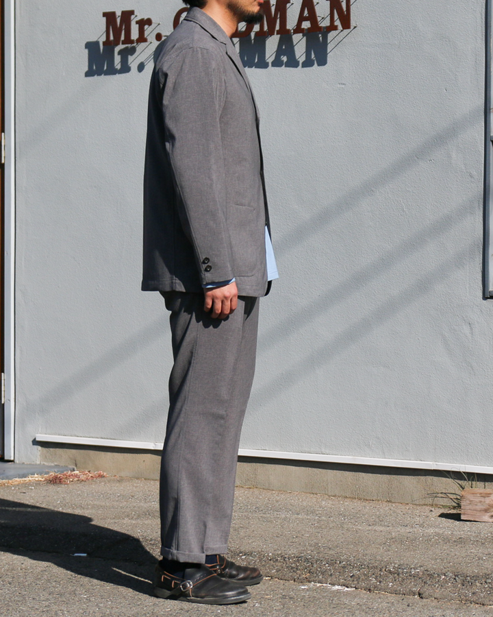 DELICIOUS デリシャス NEW Travel Jacket -26SS- Grey