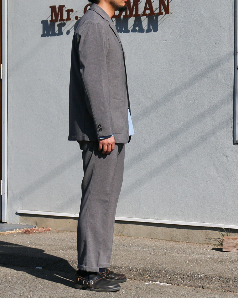 DELICIOUS デリシャス NEW Travel Pants -26SS- Grey