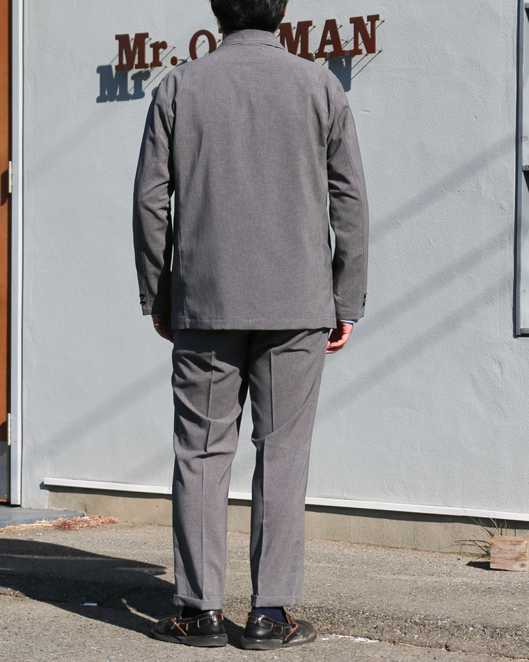 DELICIOUS デリシャス NEW Travel Jacket -26SS- Grey