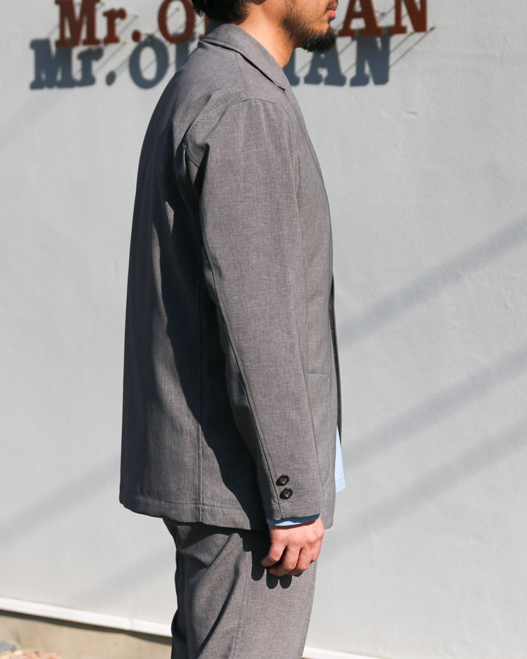 DELICIOUS デリシャス NEW Travel Jacket -26SS- Grey