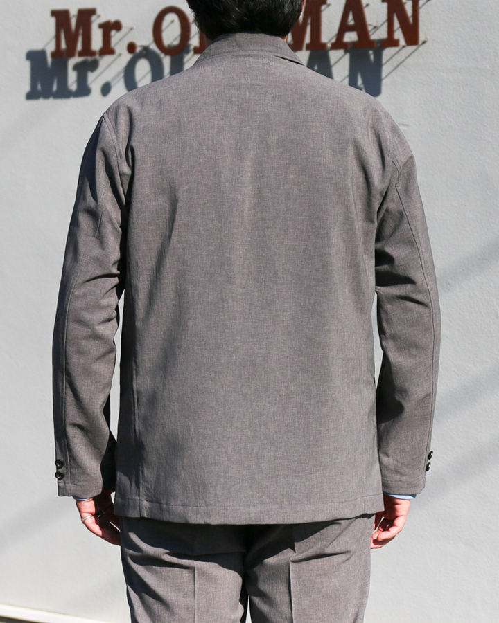 DELICIOUS デリシャス NEW Travel Jacket -26SS- Grey