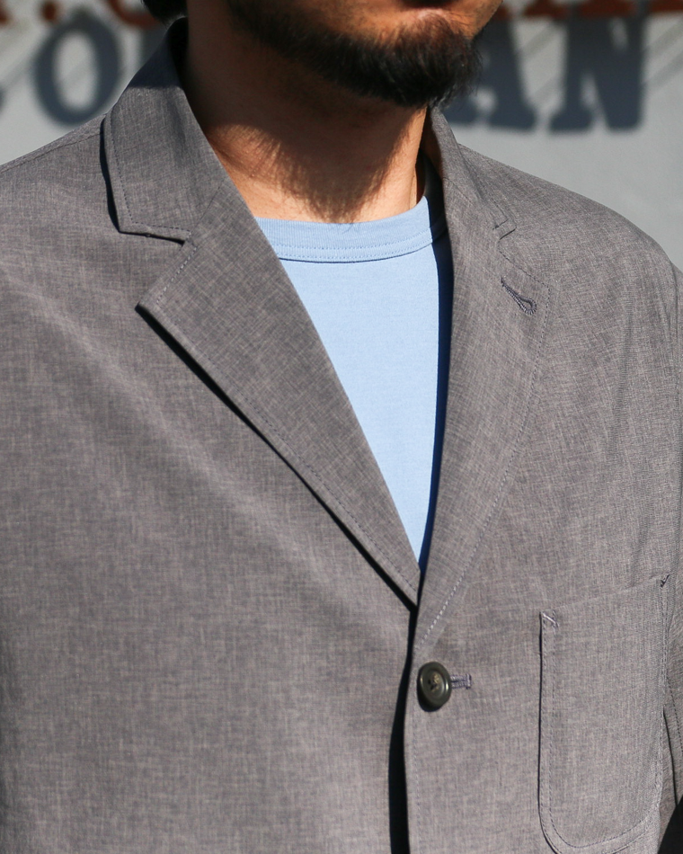 DELICIOUS デリシャス NEW Travel Jacket -26SS- Grey