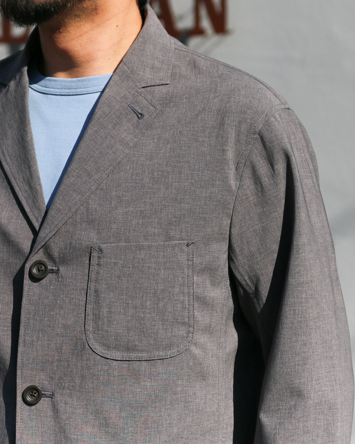 DELICIOUS デリシャス NEW Travel Jacket -26SS- Grey