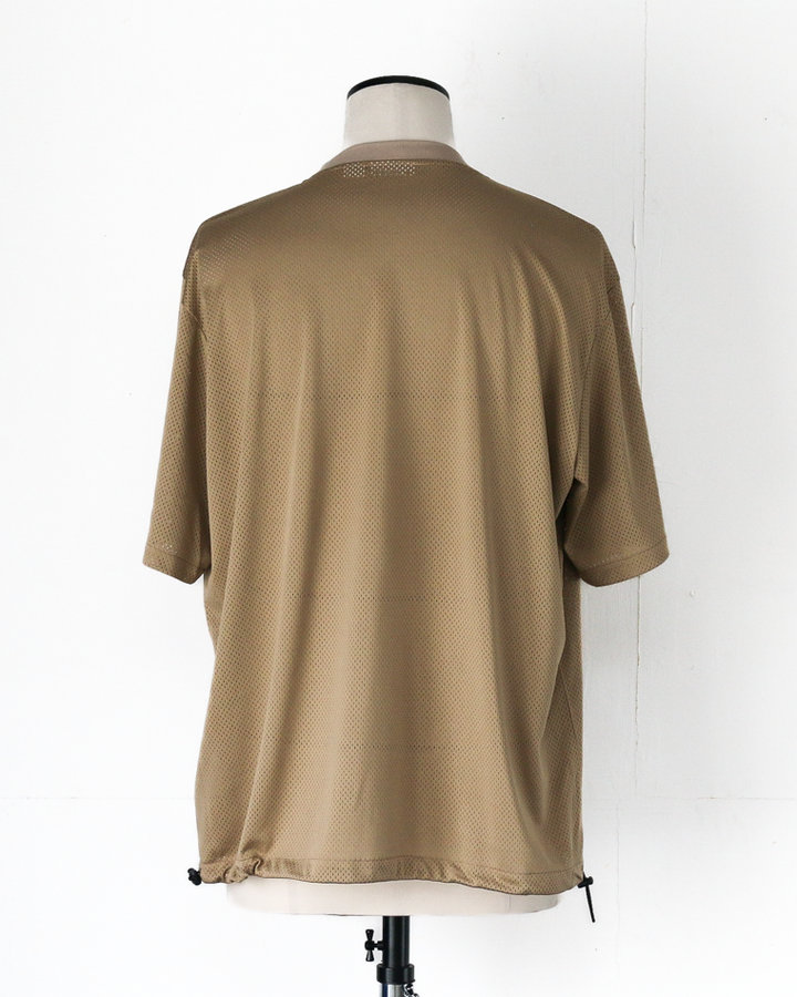 BURLAP OUTFITTER MESH POCKET TEE Khaki