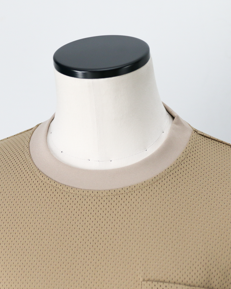 BURLAP OUTFITTER MESH POCKET TEE Khaki