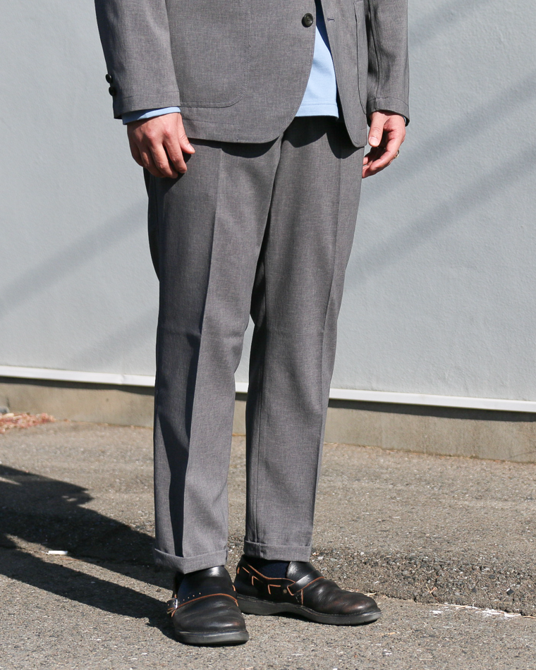 DELICIOUS デリシャス NEW Travel Pants -26SS- Grey