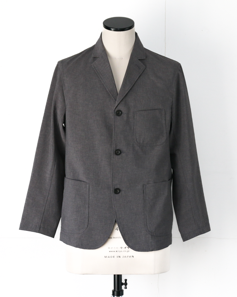 DELICIOUS デリシャス NEW Travel Jacket -26SS- Grey