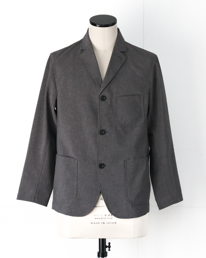 DELICIOUS デリシャス NEW Travel Jacket -26SS- Grey