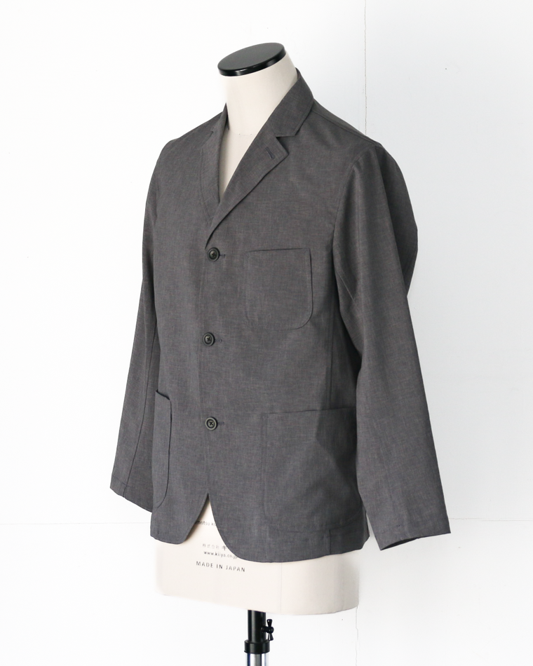 DELICIOUS デリシャス NEW Travel Jacket -26SS- Grey