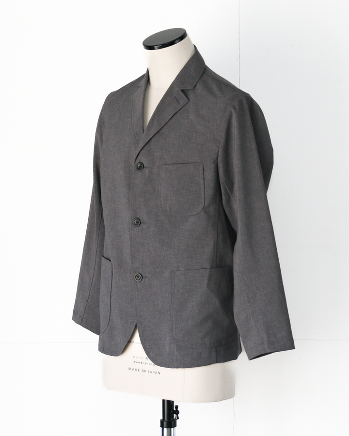 DELICIOUS デリシャス NEW Travel Jacket -26SS- Grey