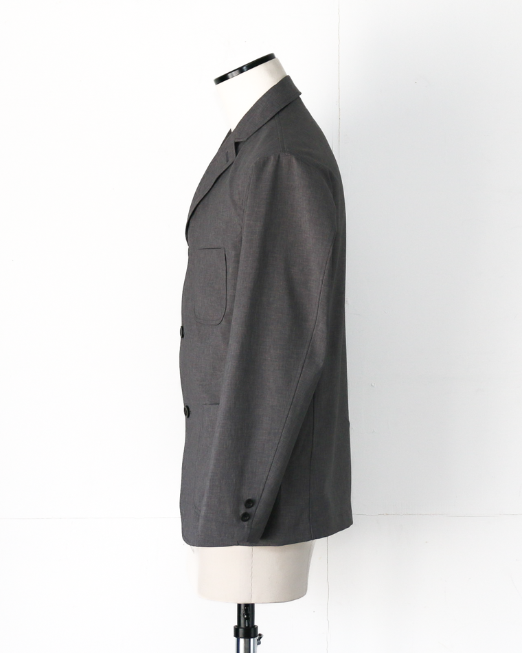 DELICIOUS デリシャス NEW Travel Jacket -26SS- Grey