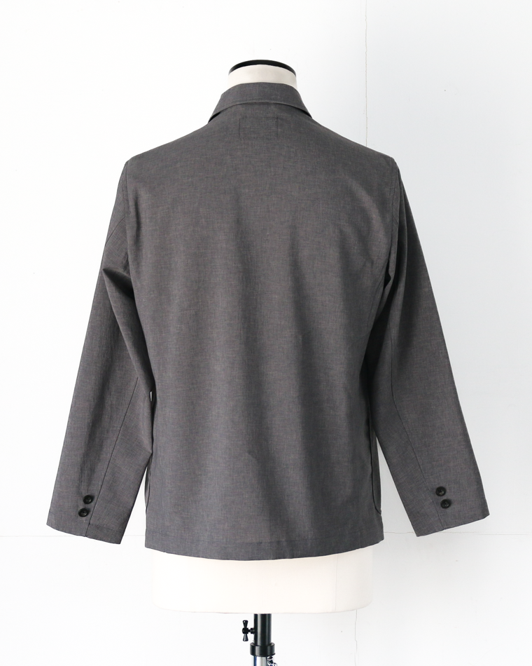 DELICIOUS デリシャス NEW Travel Jacket -26SS- Grey