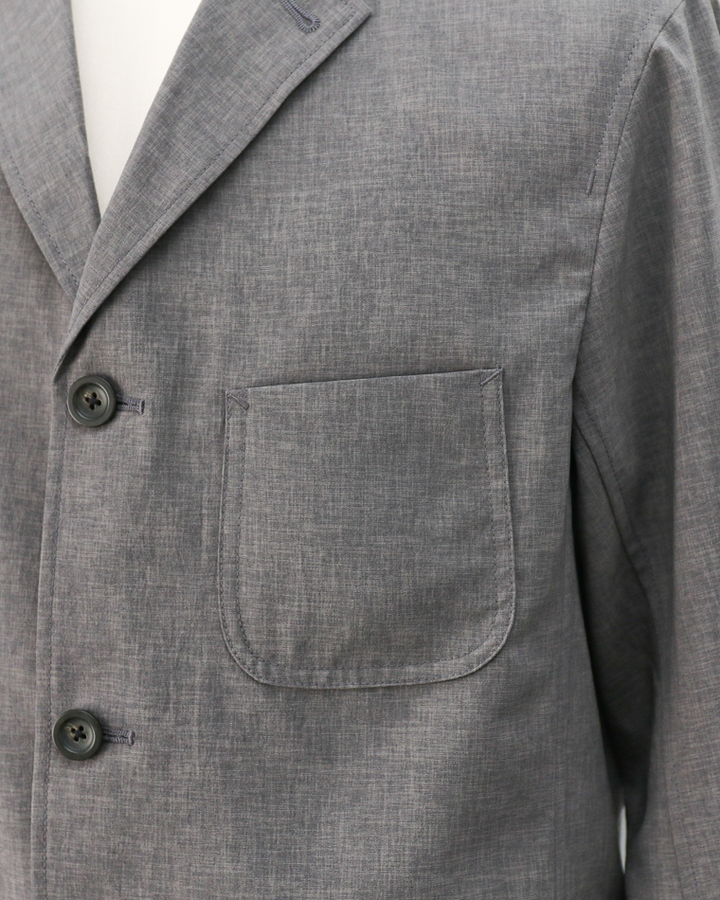 DELICIOUS デリシャス NEW Travel Jacket -26SS- Grey