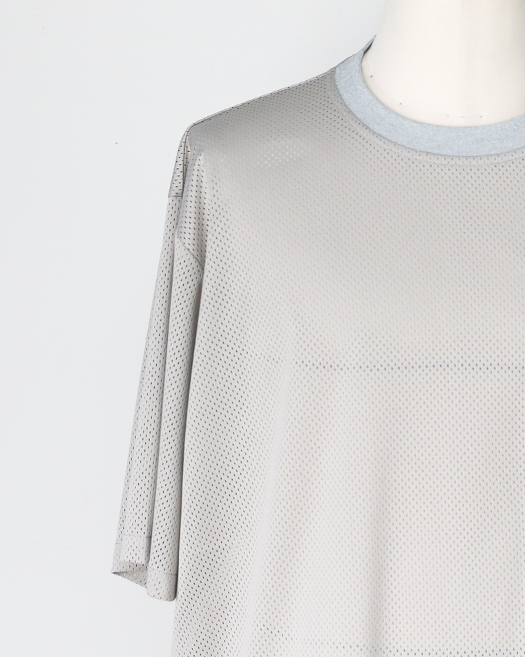 BURLAP OUTFITTER MESH POCKET TEE Ash
