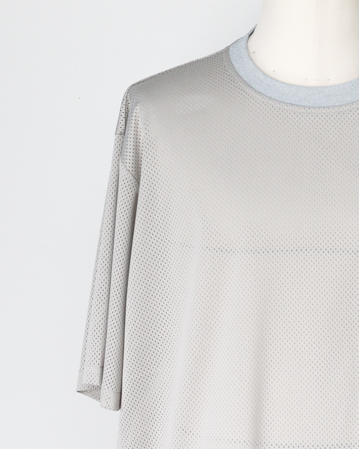 BURLAP OUTFITTER MESH POCKET TEE Ash