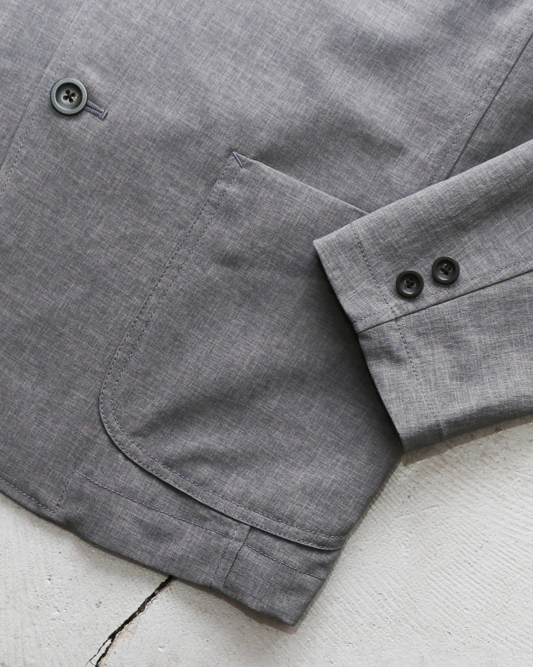 DELICIOUS デリシャス NEW Travel Jacket -26SS- Grey