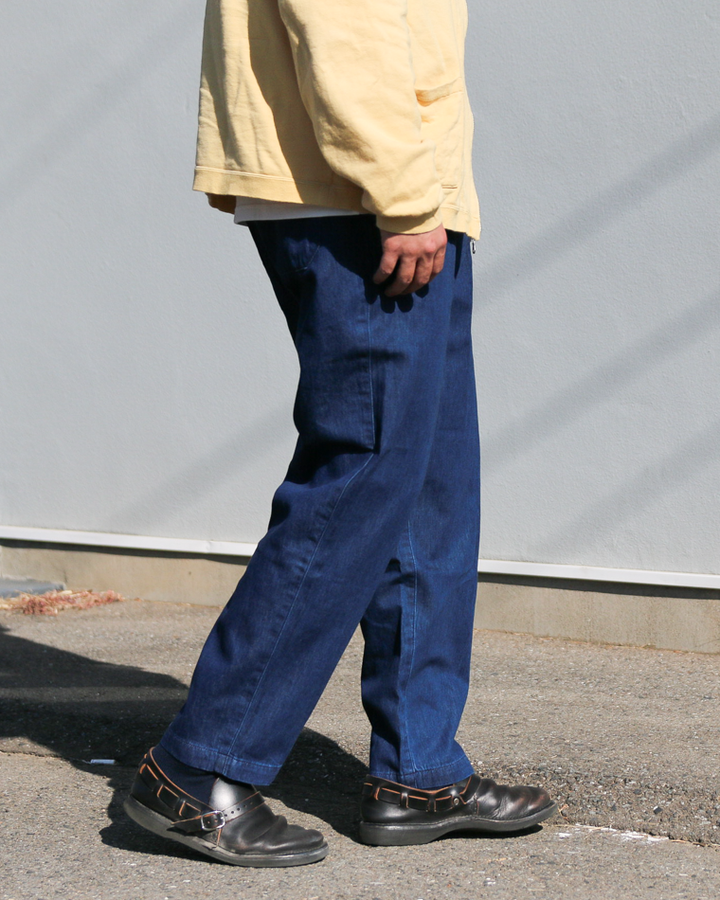 DELICIOUS デリシャス Light Denim Easy Pants Navy