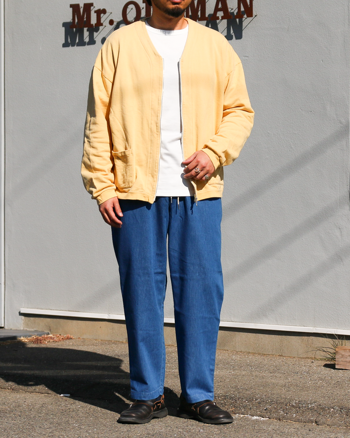 DELICIOUS デリシャス Light Denim Easy Pants Blue