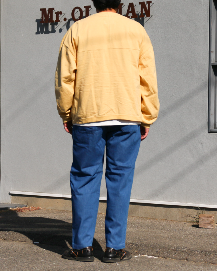 DELICIOUS デリシャス Light Denim Easy Pants Blue