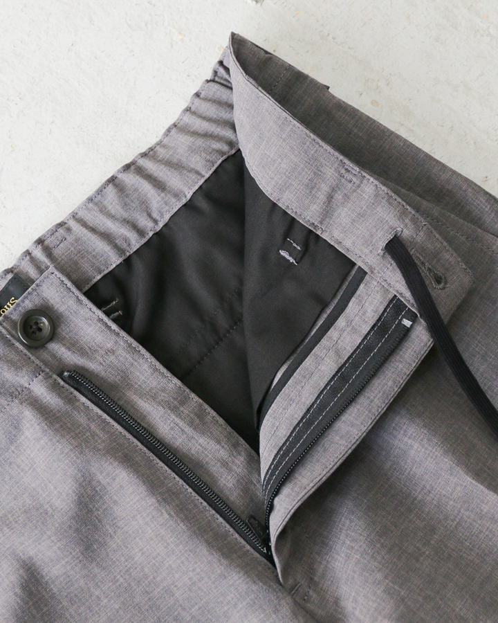 DELICIOUS デリシャス NEW Travel Pants -26SS- Grey