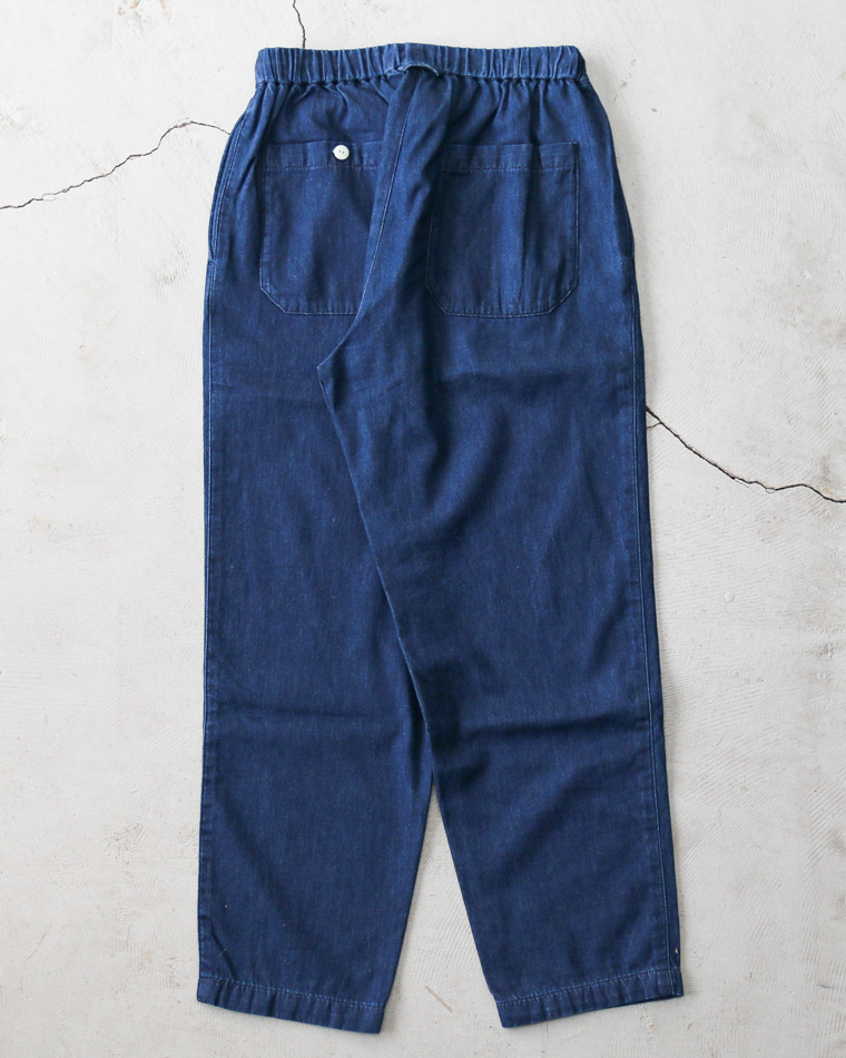 DELICIOUS デリシャス Light Denim Easy Pants Navy